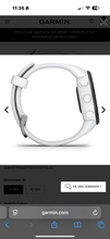 Carica l&#39;immagine nel visualizzatore di Gallery, Garmin Smartwatch Forerunner 45S bianco
