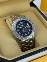 Carica l&#39;immagine nel visualizzatore di Gallery, Breitling Superocean ref. A17360 year 2004 full set
