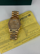 Carica l&#39;immagine nel visualizzatore di Gallery, Rolex Day-Date “president” 36mm ref. 18238 year 1992
