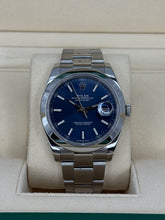 Carica l&#39;immagine nel visualizzatore di Gallery, Rolex Datejust 41mm ref. 126300 year 2019 full set
