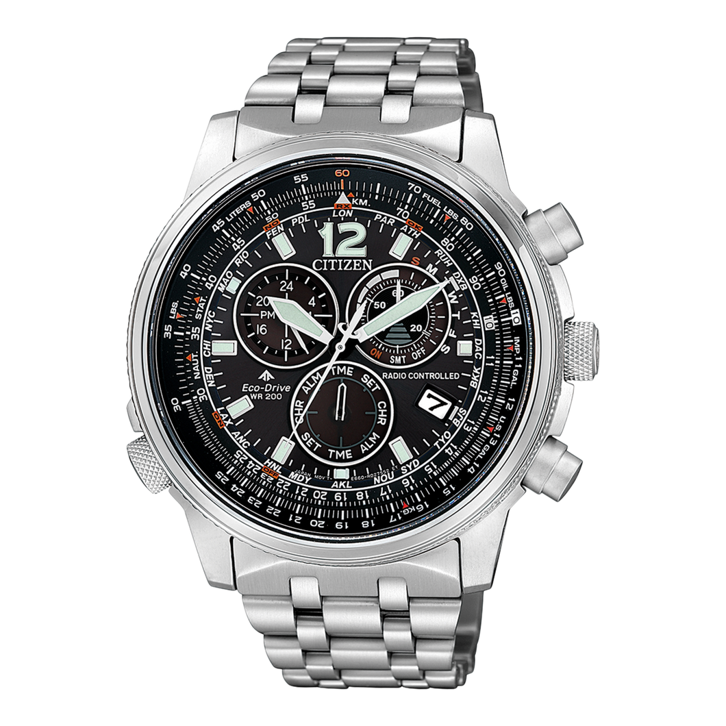 Citizen Chrono Pilot Radiocontrollato Eco-Drive CB5860-86E