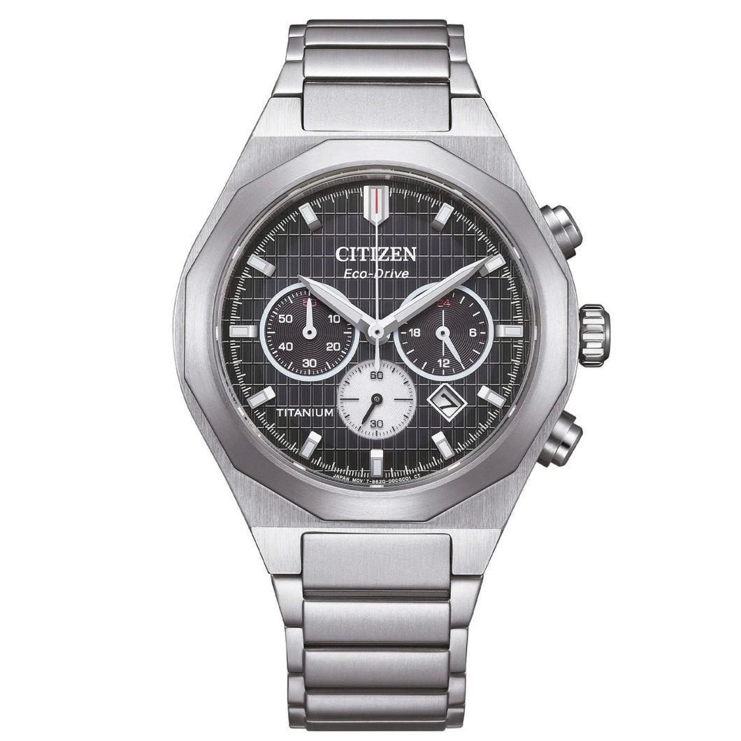 Citizen Zenshin Senkei Crono Super Titanio Eco-Drive CA4690-51E
