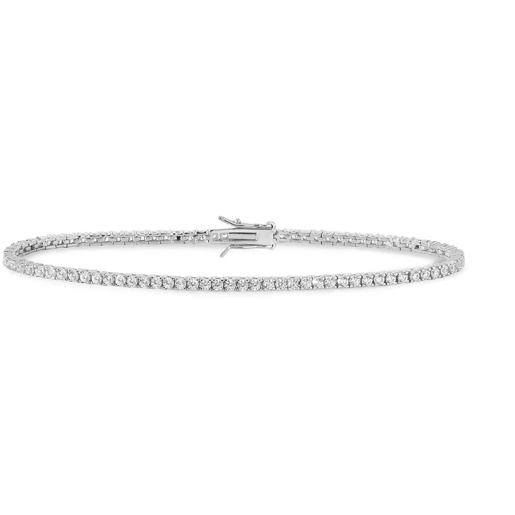 Bracciale tennis donna Comete in argento e zirconi