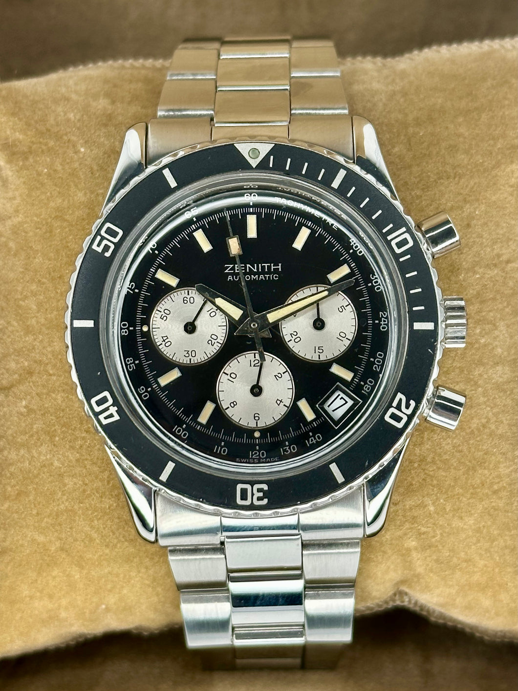 Zenith El Primero Deluca PRIMA SERIE ref. 40.1004.2400  1991 Full set