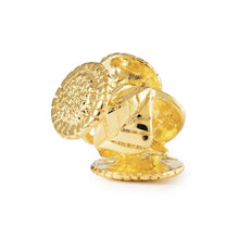 Carica l'immagine nel visualizzatore di Gallery, Girasole TROLLBEADS placcato oro
