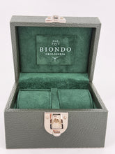 Carica l&#39;immagine nel visualizzatore di Gallery, Box luxury porta orologi Biondo 2 posti nera
