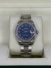 Carica l&#39;immagine nel visualizzatore di Gallery, Rolex Datejust 31mm ref. 178240 year 2012 full set
