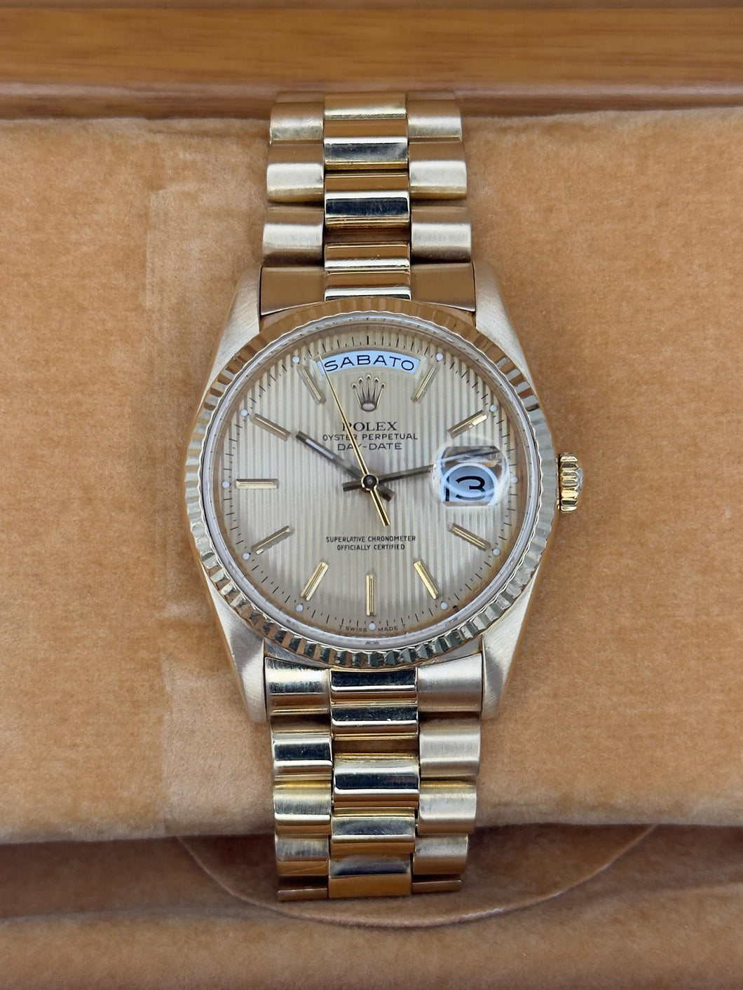 Rolex Day-Date “president” 36mm ref. 18238 year 1992