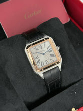 Carica l&#39;immagine nel visualizzatore di Gallery, Cartier Santos Dumont Large ref. W2SA0011 year 2019 full set
