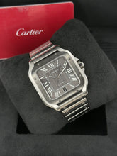 Carica l&#39;immagine nel visualizzatore di Gallery, Cartier Santos Large WSSA0037 year 2022 full set
