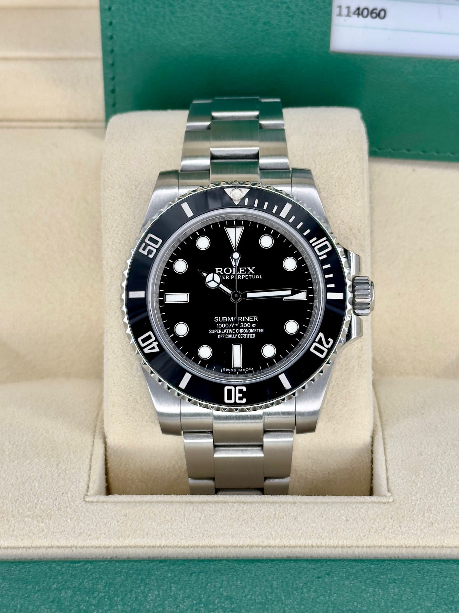 Rolex Submariner No Date 114060 year 2017 full set BIONDO GIOIELLERIA