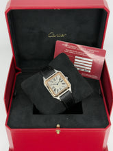 Carica l&#39;immagine nel visualizzatore di Gallery, Cartier Santos Dumont Large ref. W2SA0011 year 2019 full set
