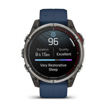 Carica l'immagine nel visualizzatore di Gallery, Garmin Quatix® 8 - AMOLED 47mm Ref. 010-02904-51
