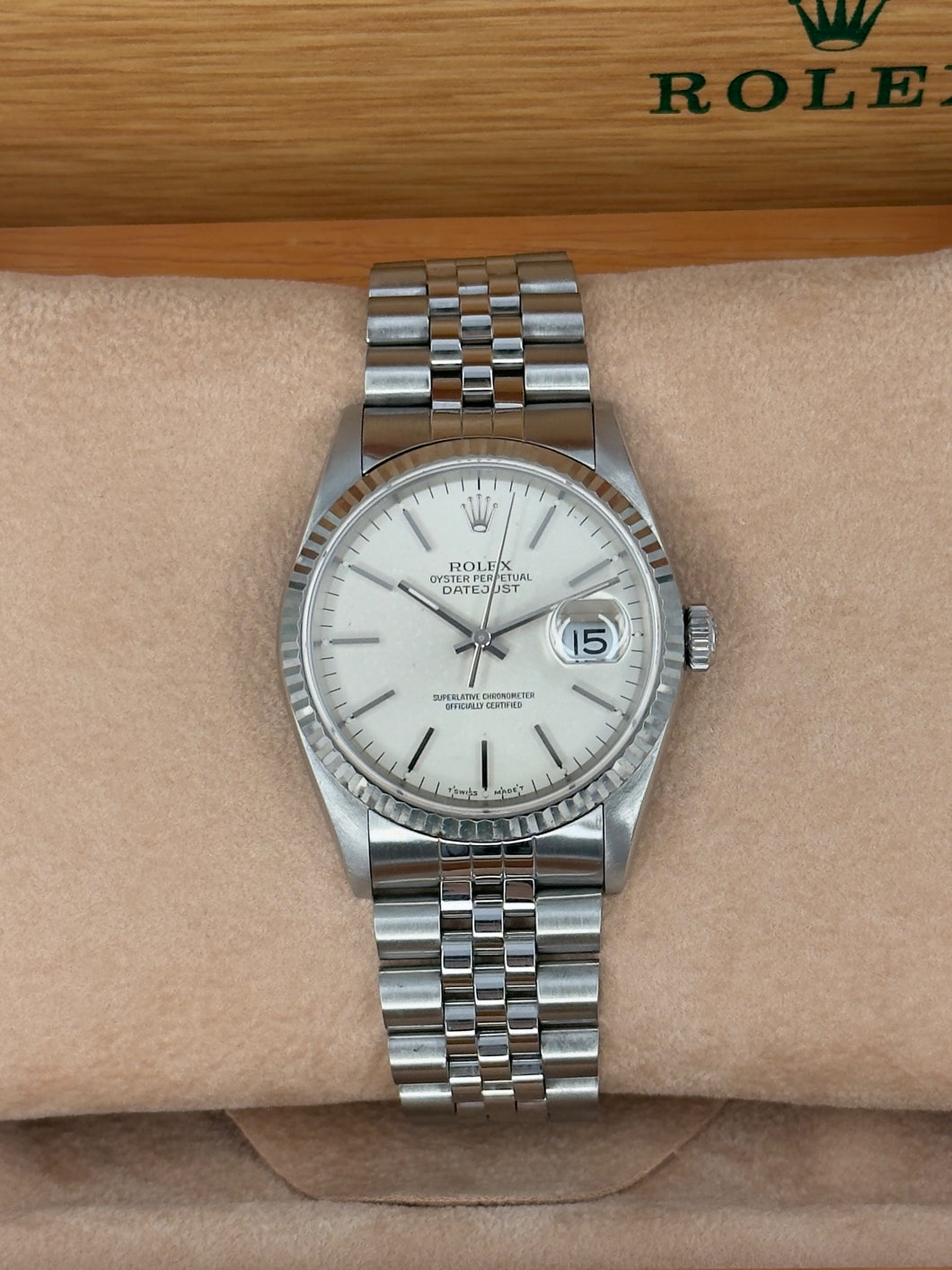 Rolex Datejust 36mm 16234 year 1995 full set