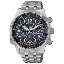 Carica l&#39;immagine nel visualizzatore di Gallery, Citizen Radiocontrollato Crono Pilot Super Titanio Eco-Drive CB5850-80L
