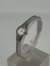 Carica l&#39;immagine nel visualizzatore di Gallery, Silver Incabloc in oro bianco 18KT 15,5 mm
