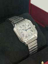 Carica l'immagine nel visualizzatore di Gallery, Cartier Santos Medium WSSA0029 year 2026 full set LIKE NEW
