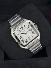 Carica l&#39;immagine nel visualizzatore di Gallery, Cartier Santos Large WSSA0018 year 2025 full set NEW
