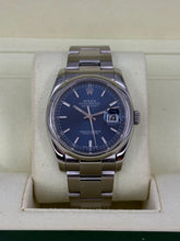 Carica l'immagine nel visualizzatore di Gallery, Rolex Datejust 36mm ref. 116200 year 2011 full set
