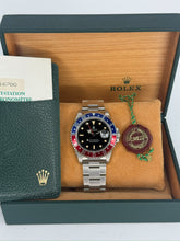 Carica l'immagine nel visualizzatore di Gallery, Rolex GMT-Master “pepsi” 16700 year 1992 full set LIKE NEW
