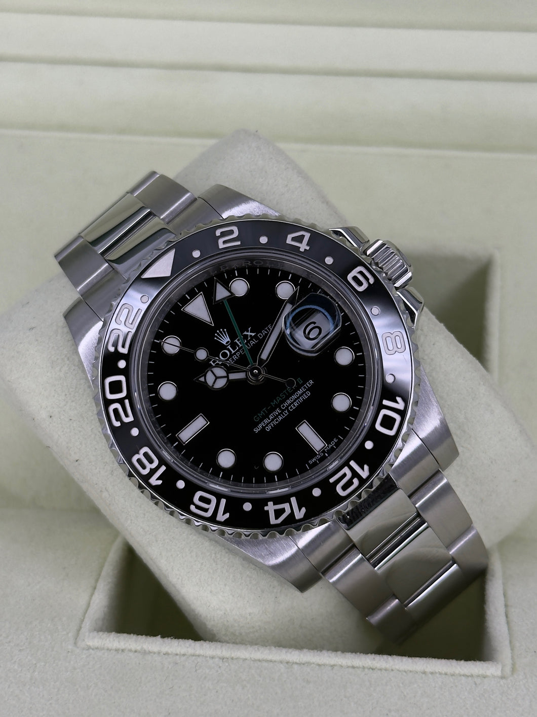 Rolex GMT Master II 116710LN year 2014 full set