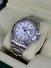 Carica l'immagine nel visualizzatore di Gallery, Rolex Explorer II polar 16570 year 2008 full set
