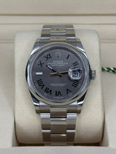 Carica l'immagine nel visualizzatore di Gallery, Rolex Datejust 36mm Wimbledon dial ref. 126200 year 2026 full set
