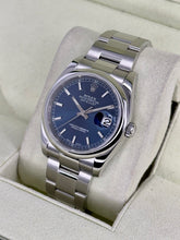 Carica l&#39;immagine nel visualizzatore di Gallery, Rolex Datejust 36 ref. 116200 year 2011 full set
