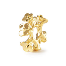 Carica l'immagine nel visualizzatore di Gallery, Corona di Fiori TROLLBEADS placcaro oro
