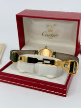 Carica l&#39;immagine nel visualizzatore di Gallery, Cartier must de Cartier Tank Vermeil 24mm ref. 590004 Full set

