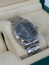 Carica l'immagine nel visualizzatore di Gallery, Rolex Datejust 36mm Wimbledon ref. 124273 year 2022 full set
