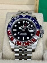 Carica l&#39;immagine nel visualizzatore di Gallery, Rolex GMT-Master II Pepsi 126710BLRO 2019 FULL SET
