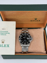 Carica l&#39;immagine nel visualizzatore di Gallery, Rolex Submariner Date 16610 year 2002 full set
