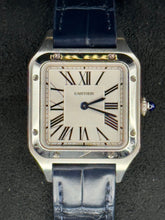 Carica l&#39;immagine nel visualizzatore di Gallery, Cartier Santos Dumont 38x27,5mm WSSA0023 full set year 2021
