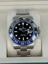 Carica l&#39;immagine nel visualizzatore di Gallery, Rolex GMT-Master II Batman 126710BLNR year 2025 full set LIKE NEW
