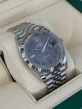 Carica l&#39;immagine nel visualizzatore di Gallery, Rolex Datejust 41mm Wimbeldon 126334 year 2019 full set
