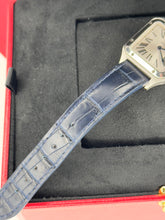 Carica l&#39;immagine nel visualizzatore di Gallery, Cartier Santos Dumont 38x27,5mm WSSA0023 full set year 2021
