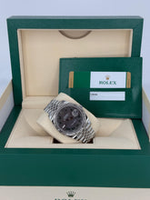 Carica l&#39;immagine nel visualizzatore di Gallery, Rolex Datejust 41mm Wimbeldon 126334 year 2019 full set
