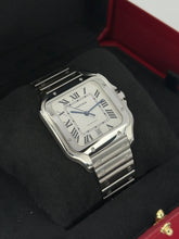 Carica l&#39;immagine nel visualizzatore di Gallery, Cartier Santos Large WSSA0018 year 2022 full set
