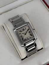 Carica l&#39;immagine nel visualizzatore di Gallery, Cartier Tank Française ref. 2302 full set
