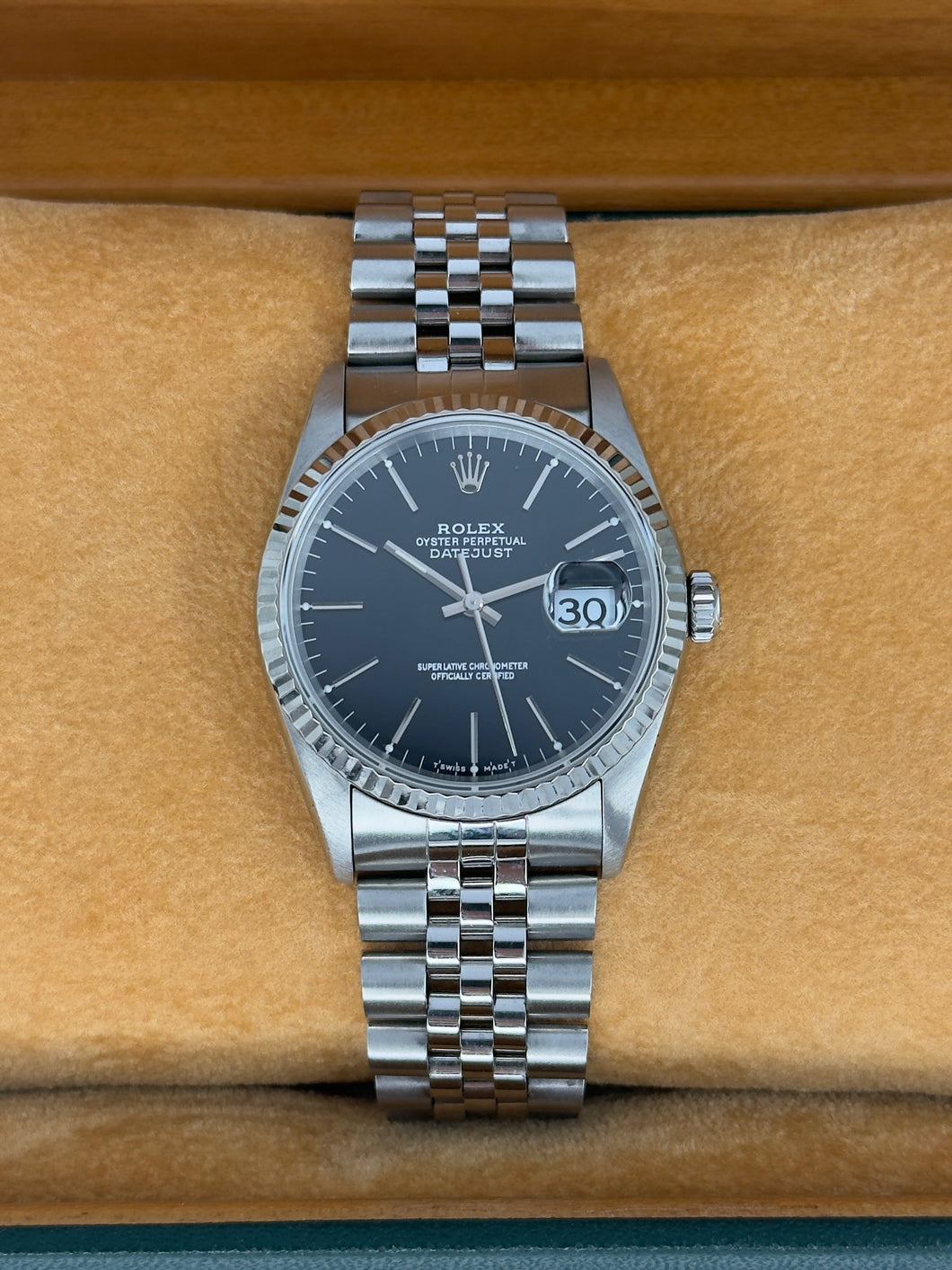 Rolex Datejust 36mm ref. 16234 year 1999 full set