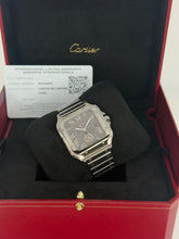 Carica l'immagine nel visualizzatore di Gallery, Cartier Santos de Cartier Dual Time WSSA0076 full set
