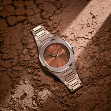 Carica l&#39;immagine nel visualizzatore di Gallery, Orologio uomo D1 MILANO chocolate ultra Thin D1-UTBJ10
