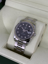 Carica l&#39;immagine nel visualizzatore di Gallery, Rolex Oyster Perpetual Date ref. 115234 year 2009 full set
