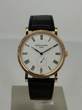 Carica l'immagine nel visualizzatore di Gallery, Patek Philippe Calatrava 18K rose gold ref. 5119R-001 year 2007
