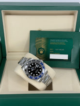 Carica l&#39;immagine nel visualizzatore di Gallery, Rolex GMT-Master II Batman 126710BLNR year 2025 full set LIKE NEW
