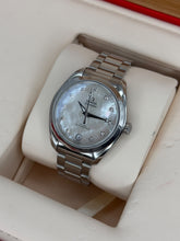 Carica l&#39;immagine nel visualizzatore di Gallery, Omega Seamaster Aqua Terra diamond dial 220.10.34.20.55.001 year 2022 full set
