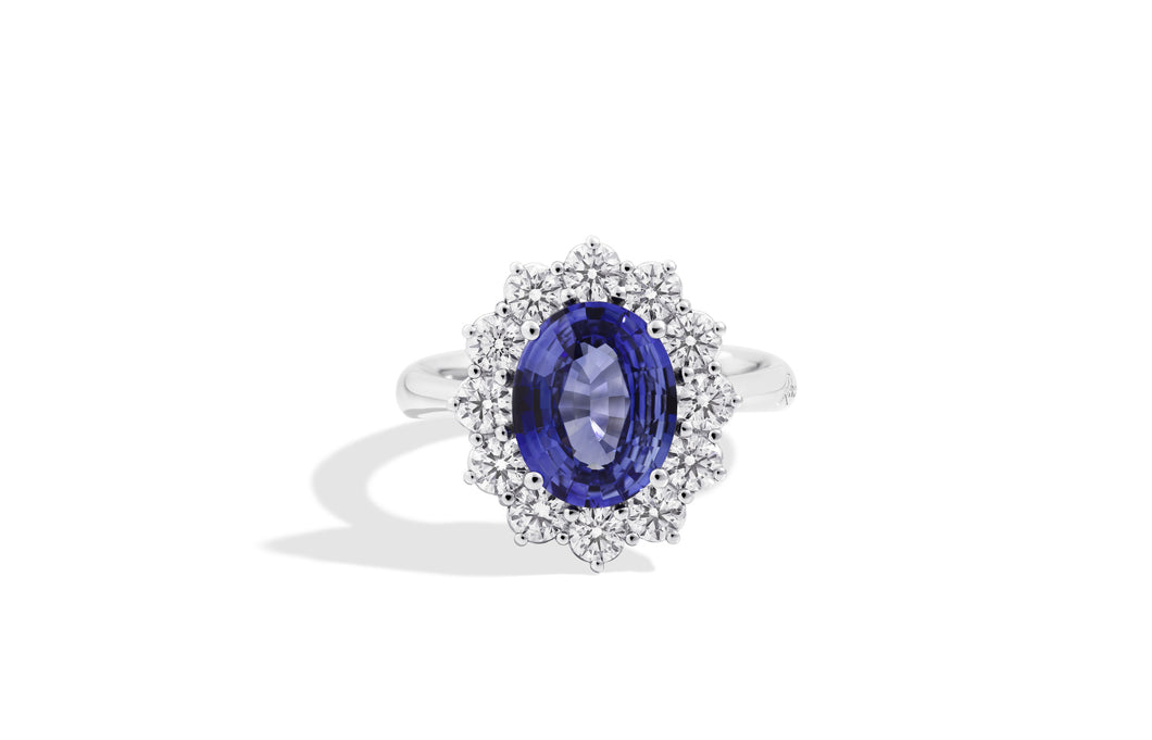 Recarlo Anniversary Anello Zaffiro Blu
