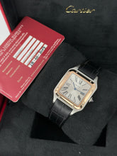 Carica l&#39;immagine nel visualizzatore di Gallery, Cartier Santos Dumont Large ref. W2SA0011 year 2019 full set
