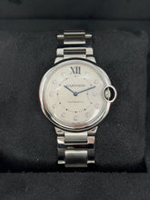 Carica l&#39;immagine nel visualizzatore di Gallery, Cartier Ballon Bleu 36mm ref. WE902075 year 2016 full set
